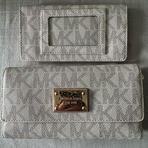 Michael Kors wallet and checkbook cover